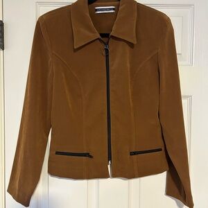 Amanda Smith Tan Suede Blazer